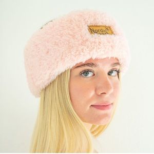 Pink Nordic Beach Headwrap